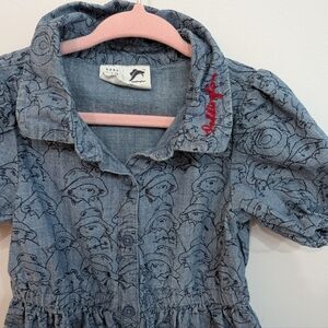 GAP Toddler Paddington Chambray Dress